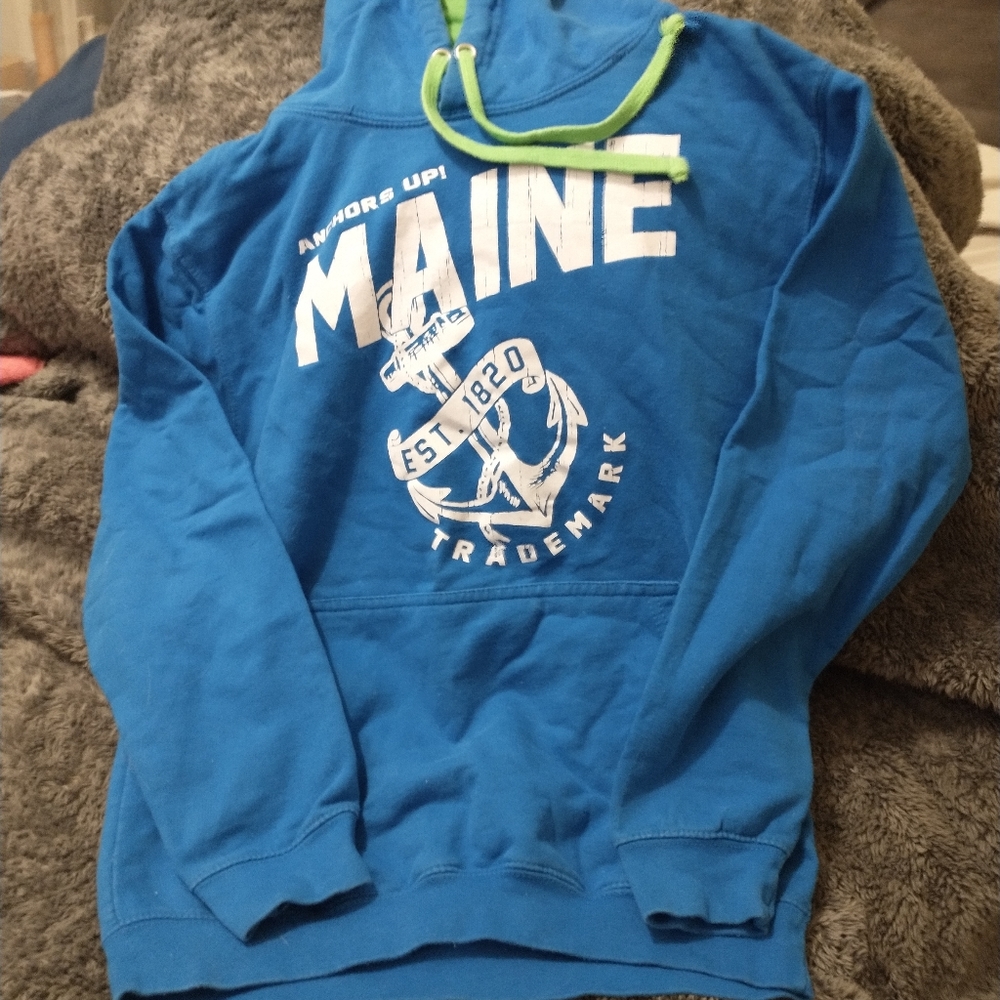 Aqua "Maine" Hoodie!